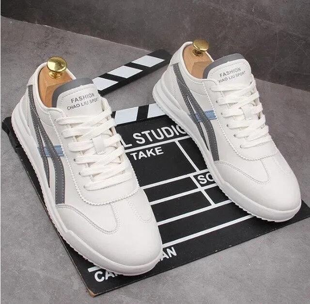 Autumn men's flat shoes designer sneakers