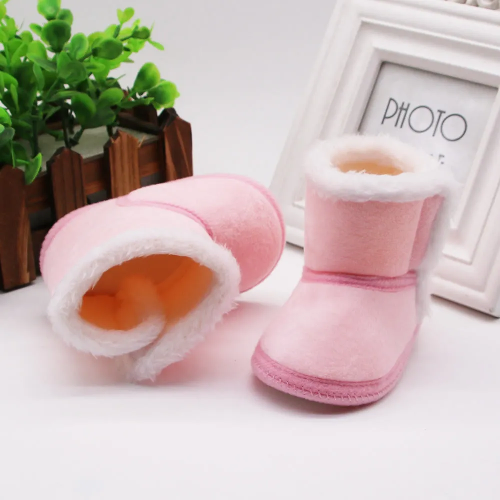Baby Fleece Pre-walker Warm Snow Boots